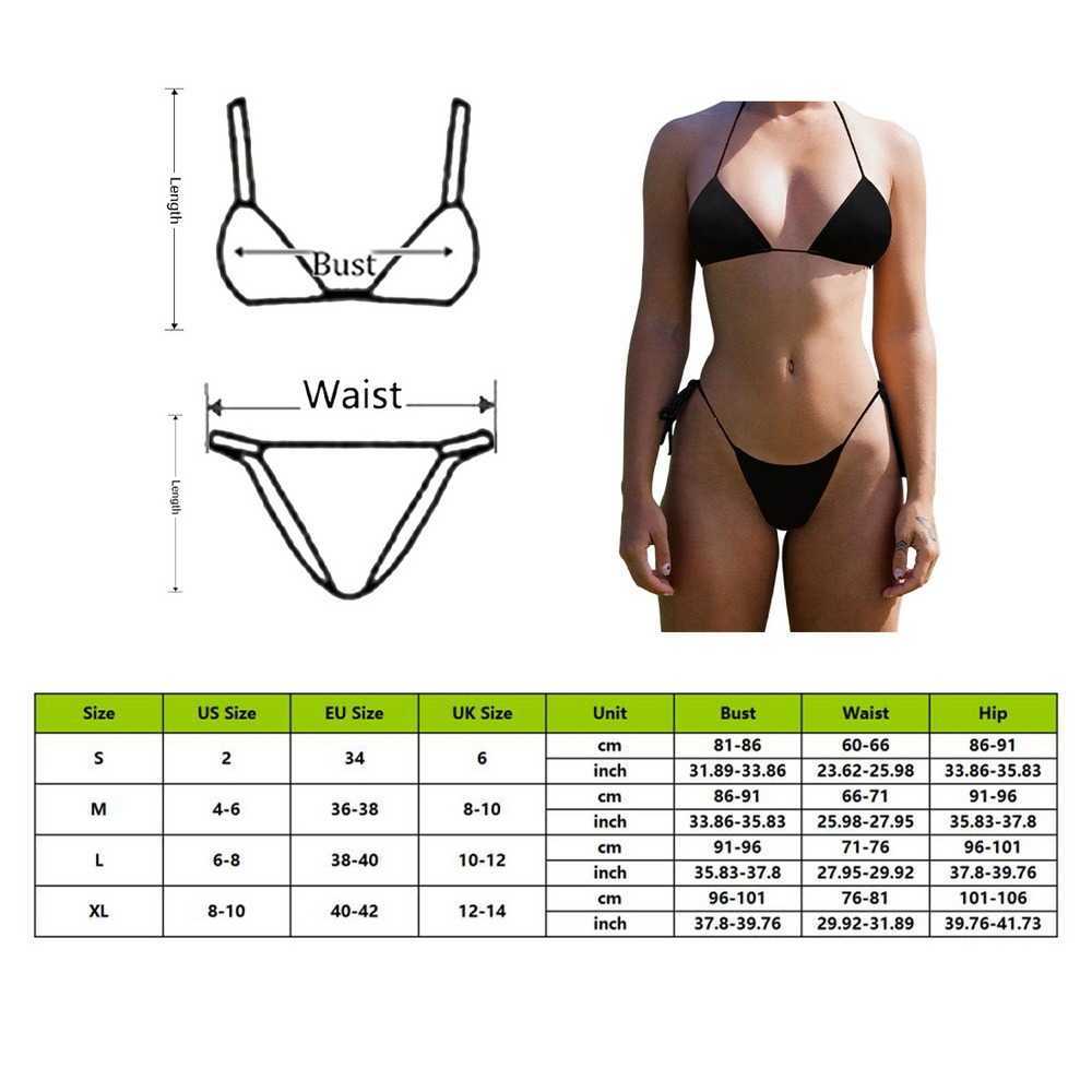 Kvinnors badkläder sexiga kvinnor baddräkt push-up bh bikini set två stycken badkläder högklippt baddräkt strandkläder spets upp kvinnliga underkläder T230307