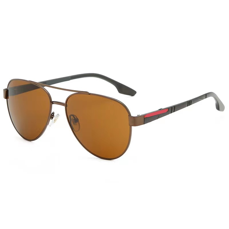 Óculos de sol masculinos de p4021, óculos de sol femininos, óculos de sol de bicicleta feminina de luxo de lentes de óculos de fábrica de fábrica de moda de moda, óculos de sol retrô uv400