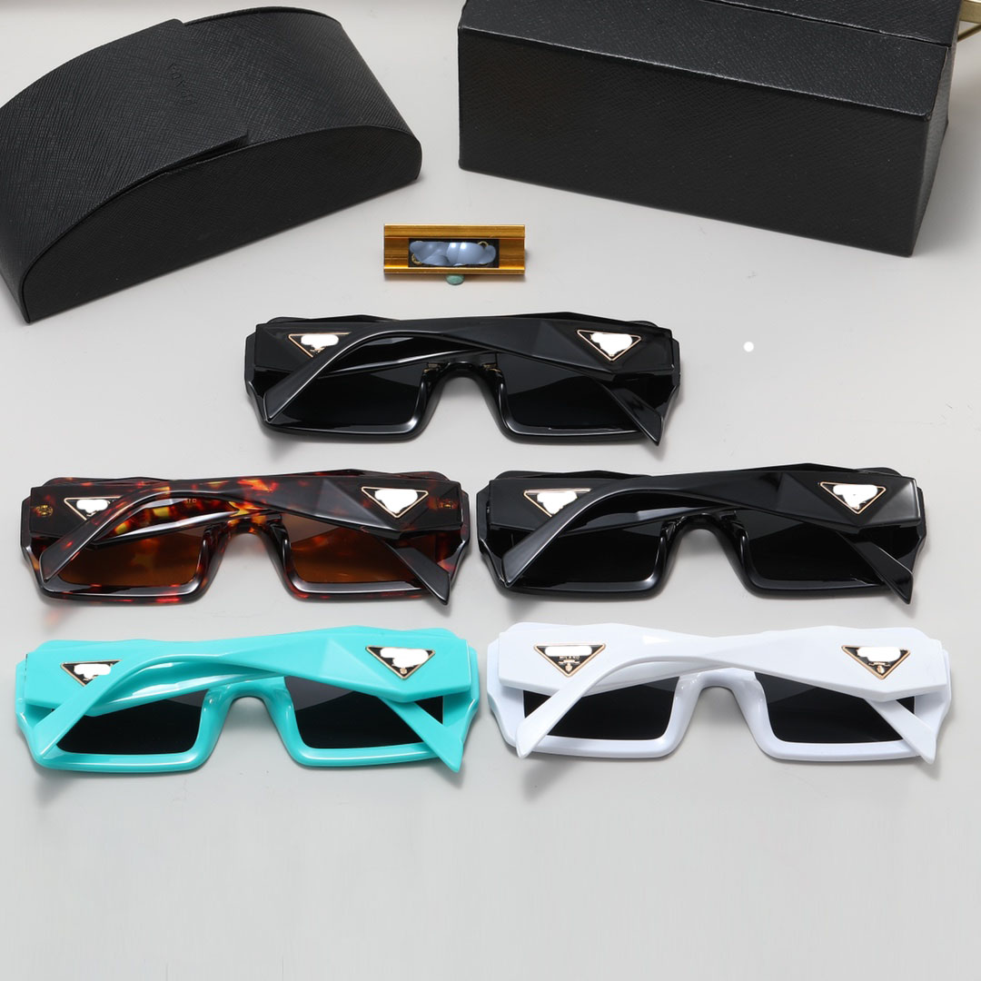 дизайнерские солнцезащитные очки для женщин очки роскошные модные очки с квадратной оправой классические уличные очки для мужчин и женщин 5 цветов на выбор с коробкой