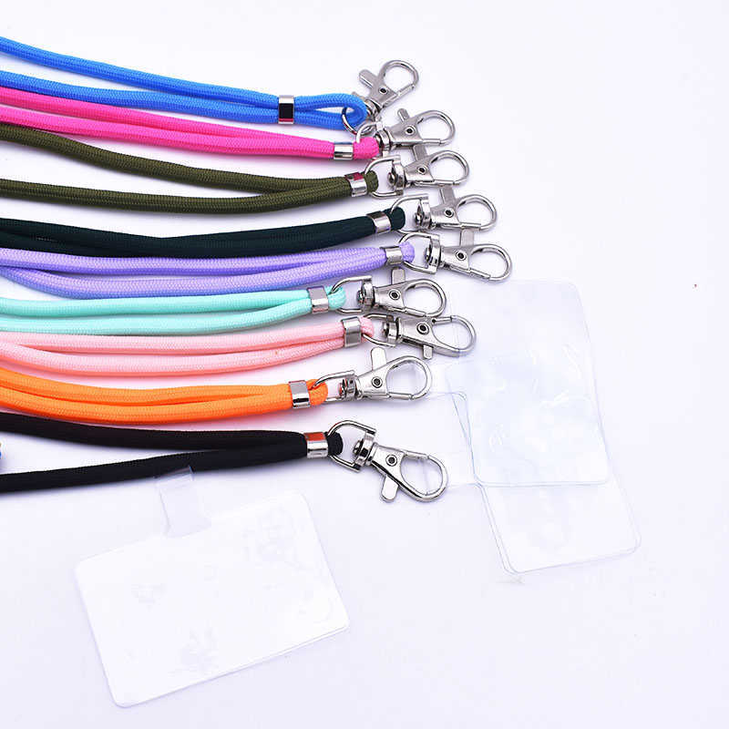 Cell Phone Straps Charms Mobile Detachable Adjustable Neck Lanyard Strap Safety Anchor Case Combination