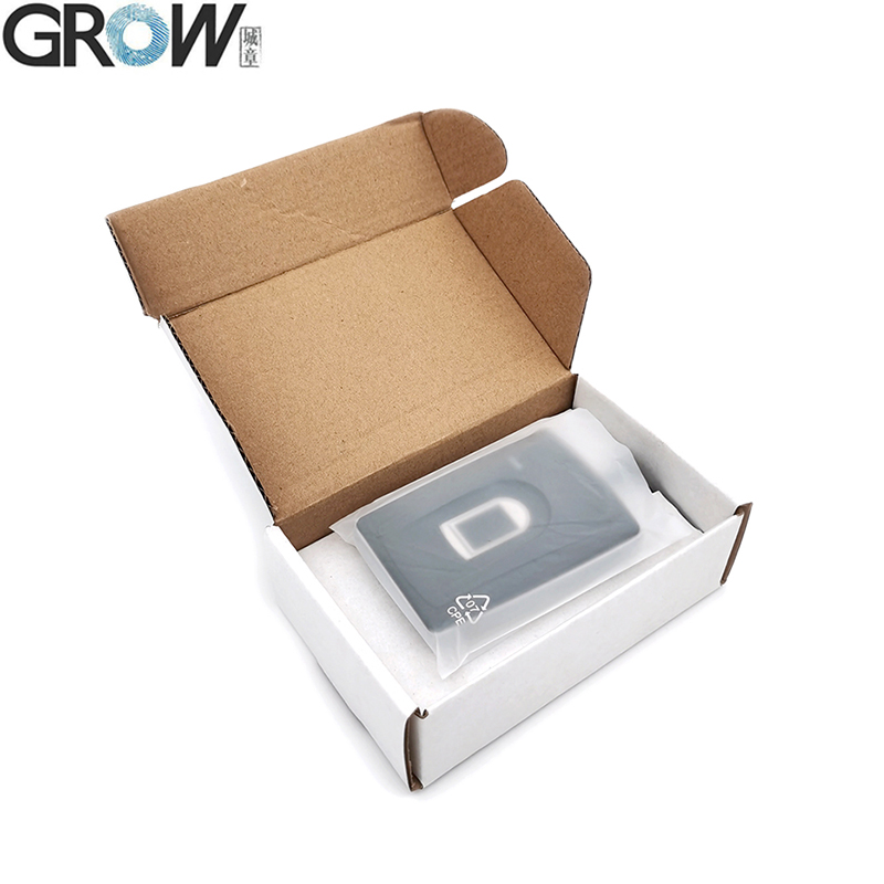 GROW R102 Biometrischer kapazitiver USB-Fingerabdruckleser mit DC5V 208*288 Pixel 1000 Kapazität für Windows Android