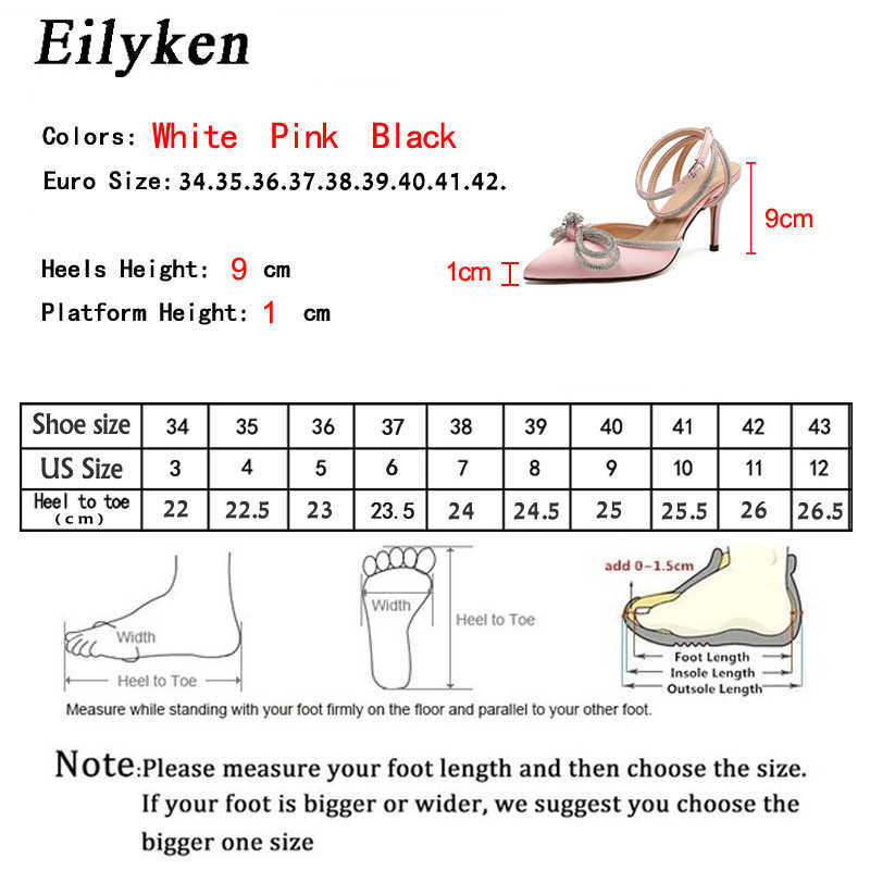 Sandal Style Glitter Rhinestones Silk Women Pumps Crystal Bowknot Satin Spring Autumn Lady High Heels Party Prom Shoes 230302