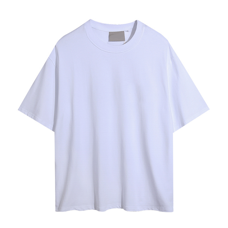 ESS Men's Plus Tees designer T-shirt blanc sans brouillard, T-shirt de luxe, haut de marque, sweat à capuche, chemisier décontracté essen réfléchissant supre fg pour hommes