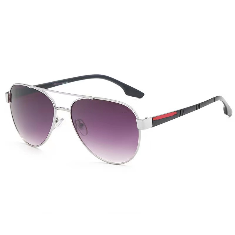 Óculos de sol masculinos de p4021, óculos de sol femininos, óculos de sol de bicicleta feminina de luxo de lentes de óculos de fábrica de fábrica de moda de moda, óculos de sol retrô uv400