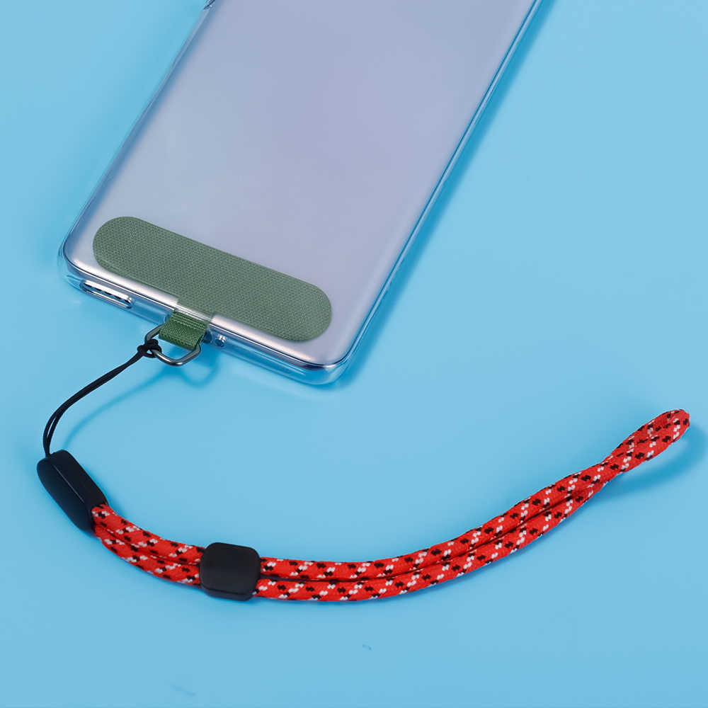 Sangles de téléphone portable Charms Cordon de sécurité mobile Patch Joint de remplacement Anti-perte Collier détachable Clip Snap Universal Portable Cord Rope Card