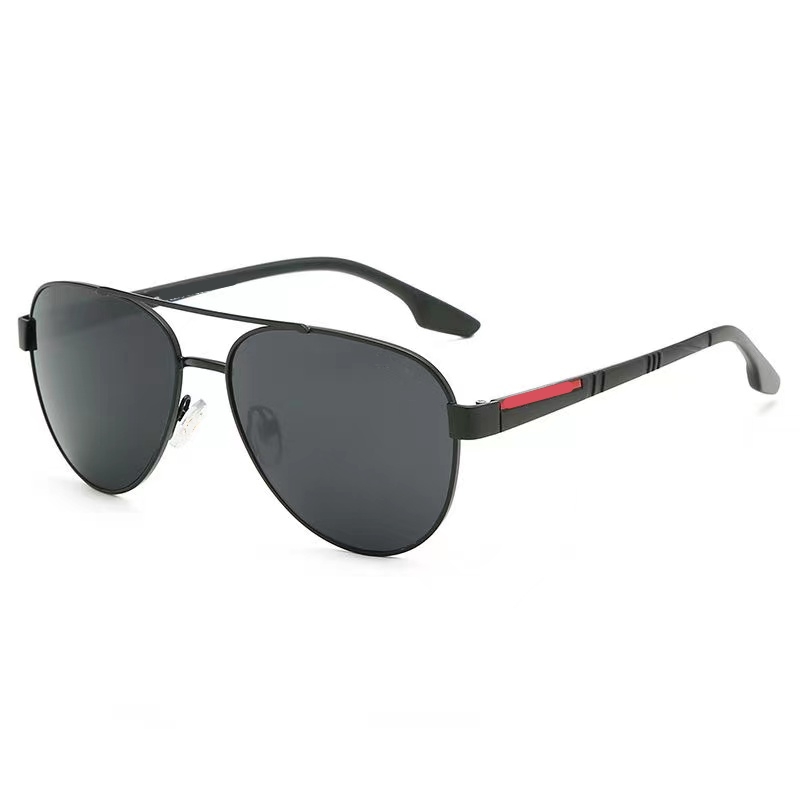 Óculos de sol masculinos de p4021, óculos de sol femininos, óculos de sol de bicicleta feminina de luxo de lentes de óculos de fábrica de fábrica de moda de moda, óculos de sol retrô uv400