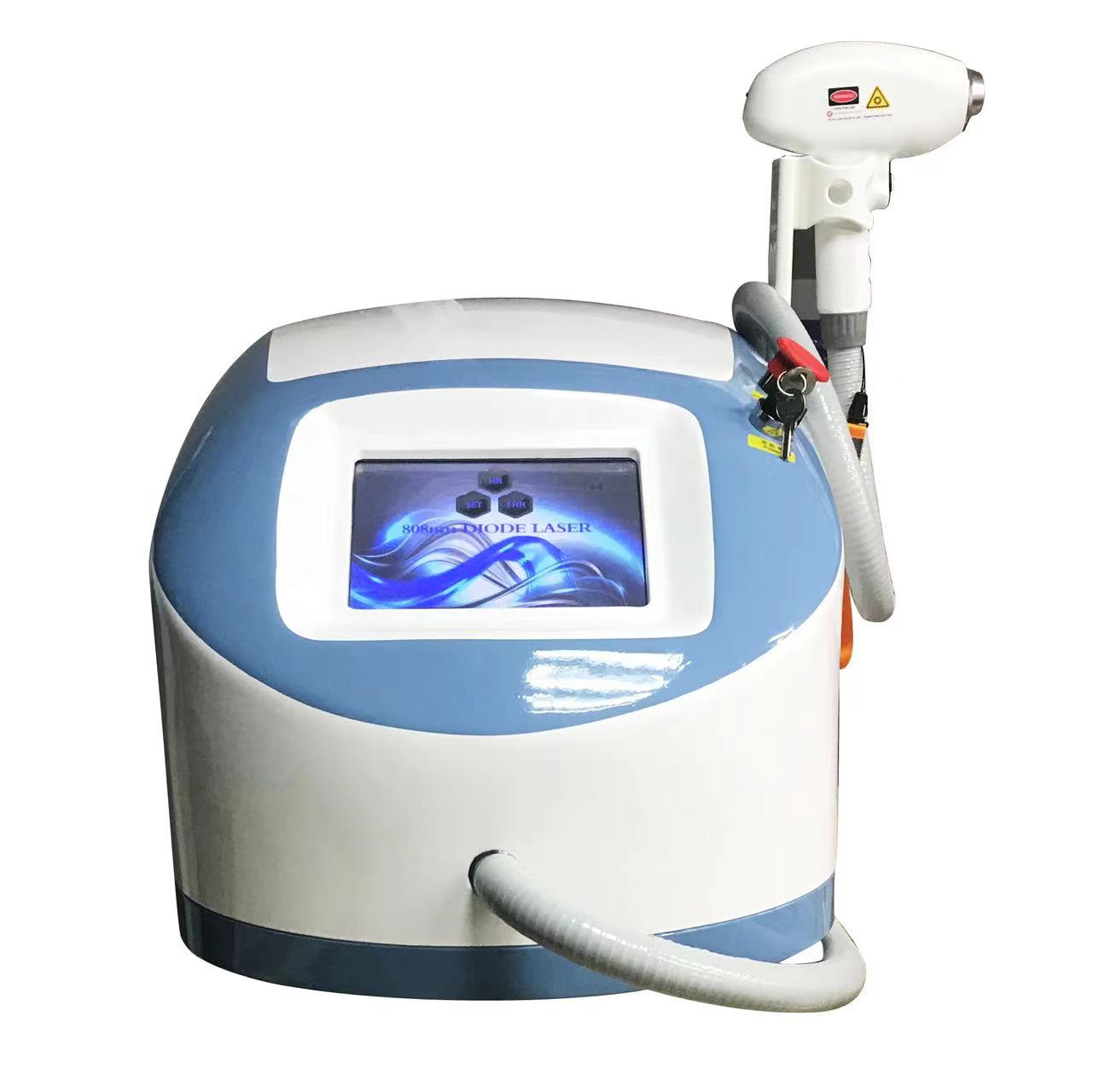 Professional 808nm Diod Laser Machine Portable Permanent Hair Ta bort smärtfritt hemskönhetsinstrument