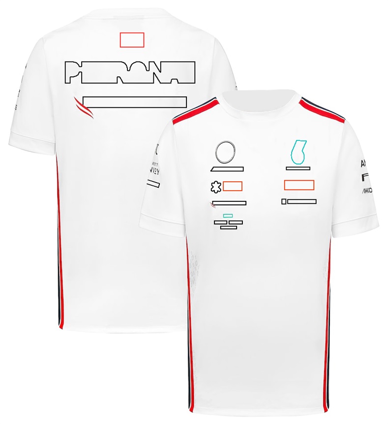 Yeni F1 yarış takım elbise takımı yaz kısa kollu hızlı kuruyan tişört yarışçıları erkekler ve kadınlar için özel kıyafetler