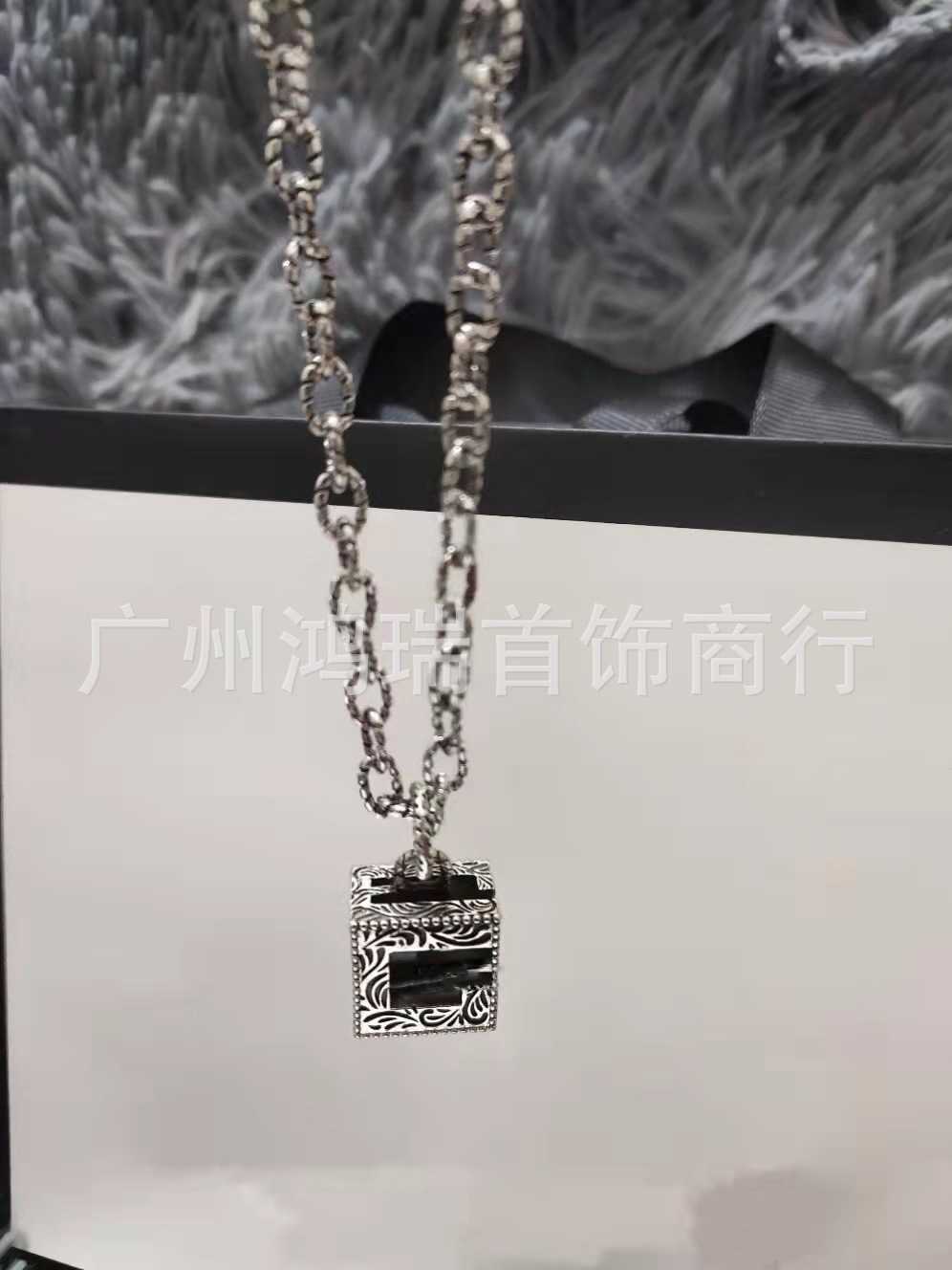 Fashion Collection 2023 New Luxury High Quality Fashion Jewelry for Silver Double Fried Dough Twists Love Fearless Tiger Lion Skull Head Necklace