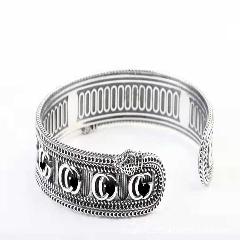 60% OFF 2023 New Luxury High Quality Fashion Jewelry for old three-dimensional snake lace bracelet for men and women