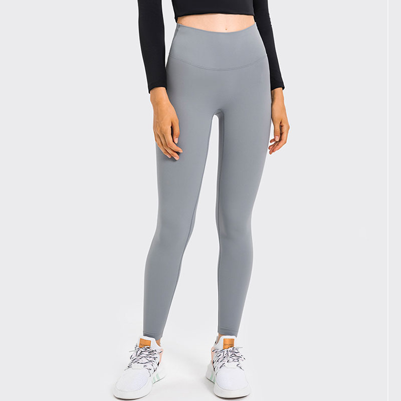 Yoga Pants for Women High midja Yoga Outfits Ladies Sport Classic Leggings With A Buildin Pocket Pant träning Fitness Wear Girl6171605