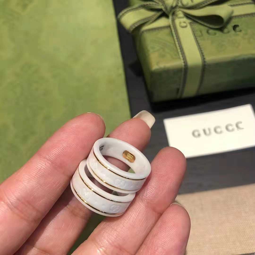 en wit keramisch zwart stalen stenen paar ring planeet gebakken deegwendingen naakte geschenken aan vriendin luxe ornament