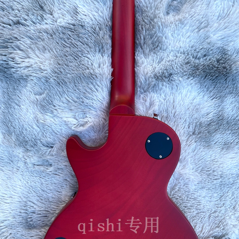 Elektrisk gitarr Rose Wood Fingerboard gjord i Kina Maple Fame Top Matt Color