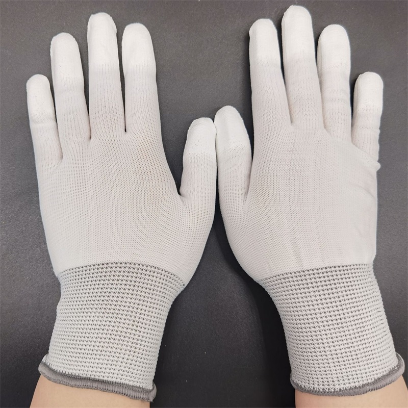 100 par nylonowych rękawiczek pu powłoki bezpieczeństwa nitrylowego lub rękawiczki ogrodowe, które nie szkodzą rąkom inne zapasy ogrodowe