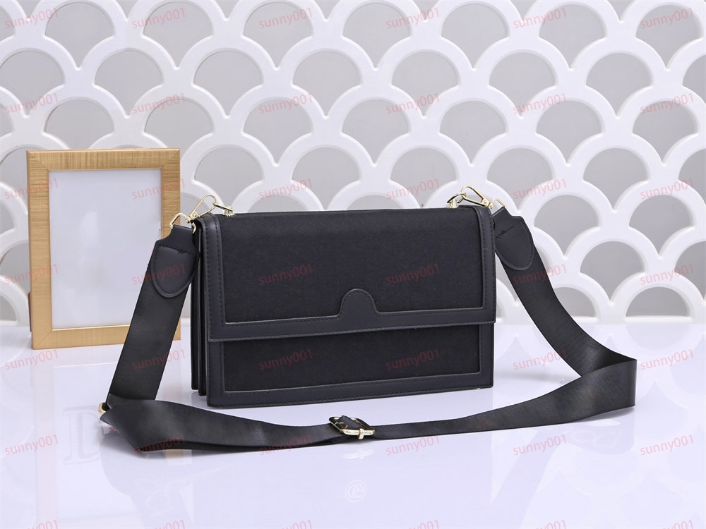 Luxury Inclined Shoulder Bag Designer Multilevel Pocket Money Cross Body Long Purses Lightweight Women's Bags Flip Buckle Wallet