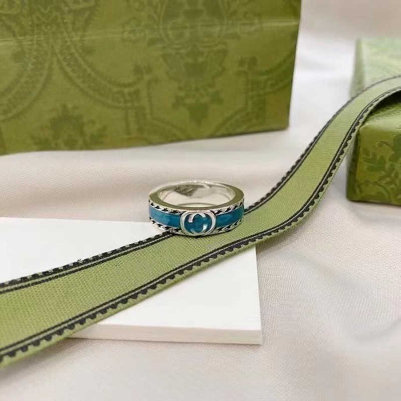 20% de réduction sur tous les articles 2023 nouveaux bijoux de mode de haute qualité de luxe pour émail femme design couple anneau cadeau Saint Valentin