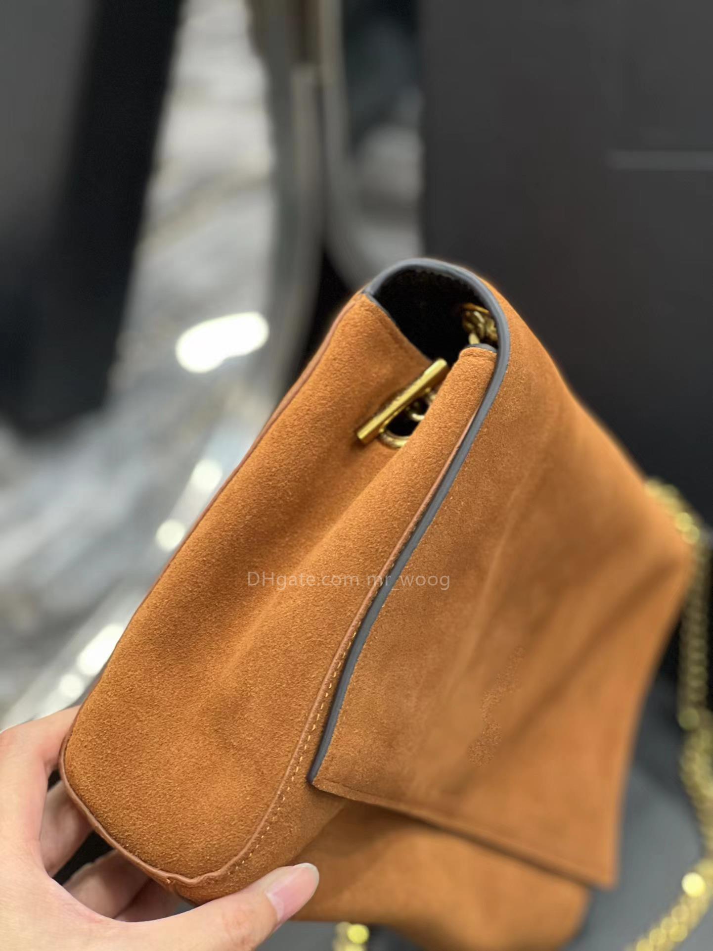 Осенняя и зимняя сумка для покупок обратимой замшевой простой кожаная сумочка для сумочки с крестообразной сумкой. Выбор 5 качеств