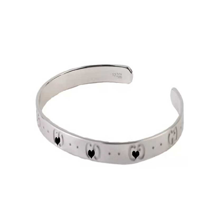 80% korting op 2023 Nieuwe luxe hoogwaardige mode-sieraden voor nieuwe stereo coole stijl armband goud en zilveren tweekleurige liefhebbers