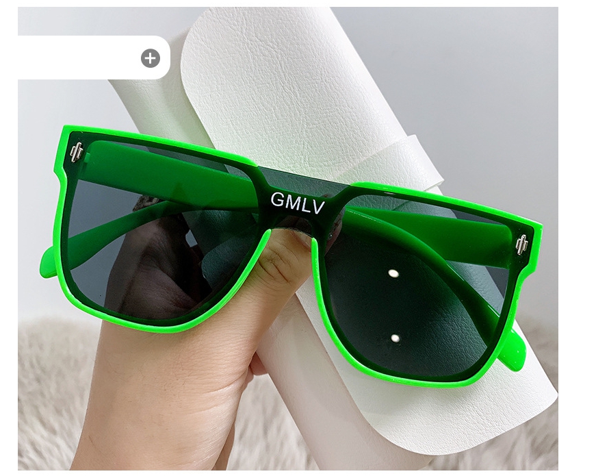 Vintage-Sonnenbrille, Kinder-Sonnenbrille, quadratischer Rahmen, UV-blockierende Sonnenbrille für den Außenbereich, bunte Sonnenbrille für Kinder