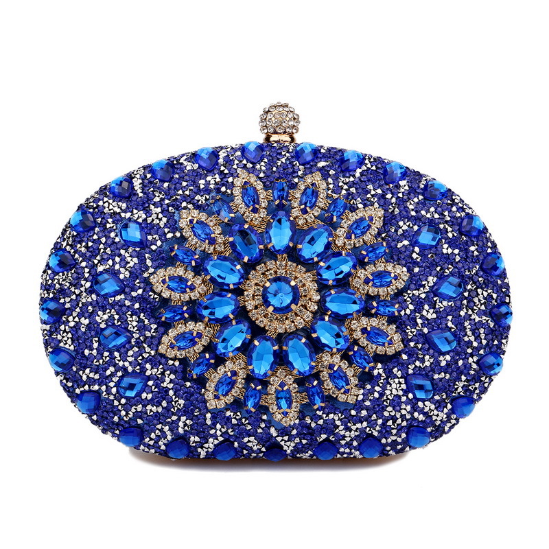 Женская роскошная роскошная бриллиантная вечерняя сумка модная банкетная сумочка.