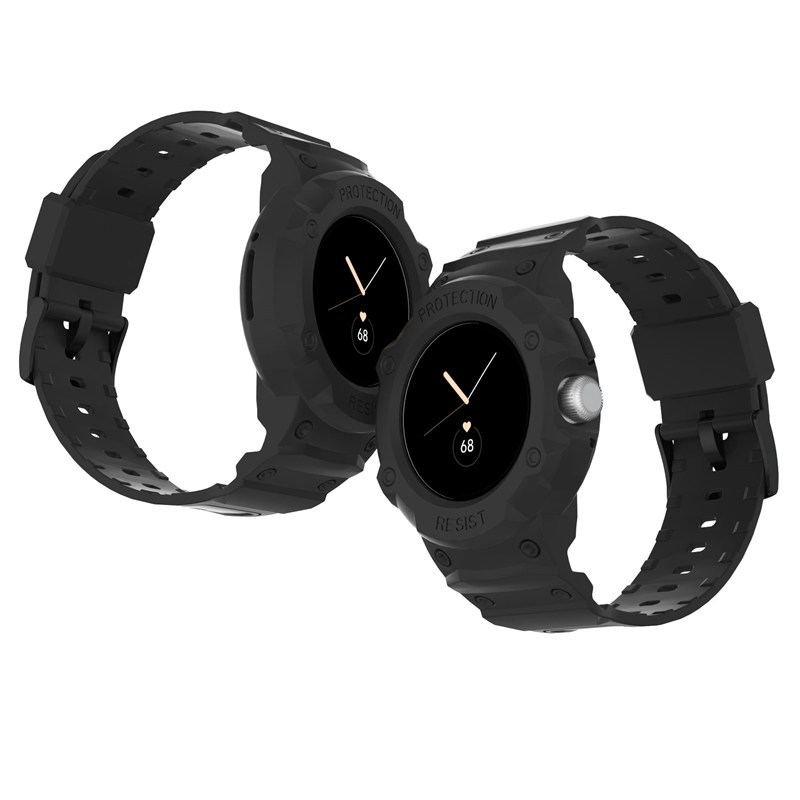 Soft Silicone Protective Case Band Strap Bracelet Cover for Google Pixel Watch