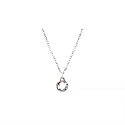 collana fatta vecchia chiave elfo maschio e femmina coppia in argento sterling regalo catena maglione clavicola ad incastro Ornamento di lusso