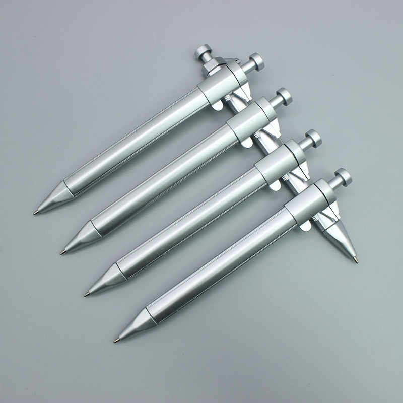 Vernier Caliper Ballpoint Pens spersonalizowany władca Pens Pens Bureds Bieglies Prezent Dnia Ojca