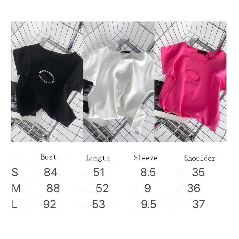 Summer Stylist Womens Camis Vest short sleeve knitted T-shirt designer shirt women letter ventilation lace print vest Cami vests girl Shirts Size S M L wholesale