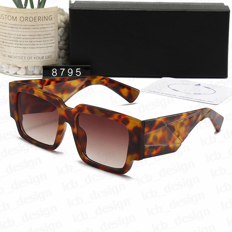 Diseñador polarizado Gafas de sol Gafas de sol de moda Mujeres Hombres Vidrio de sol Full Brame Goggle Adumbral 8 Opción de color Anteojos Playa Outd285m