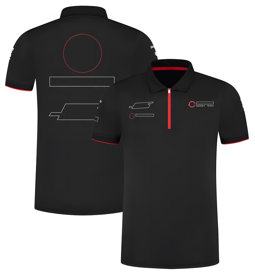 男子と女性の新しいTシャツF1 F1ポロ服トップレーシングファンジャージーチームサマースポーツクイックドライプラスサイズ9IXJ