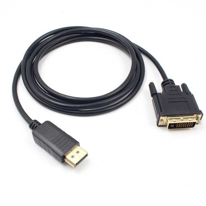 DP Displayport Displayport To DVI Cable M Adapter Converter In Out for HP Dell Asus