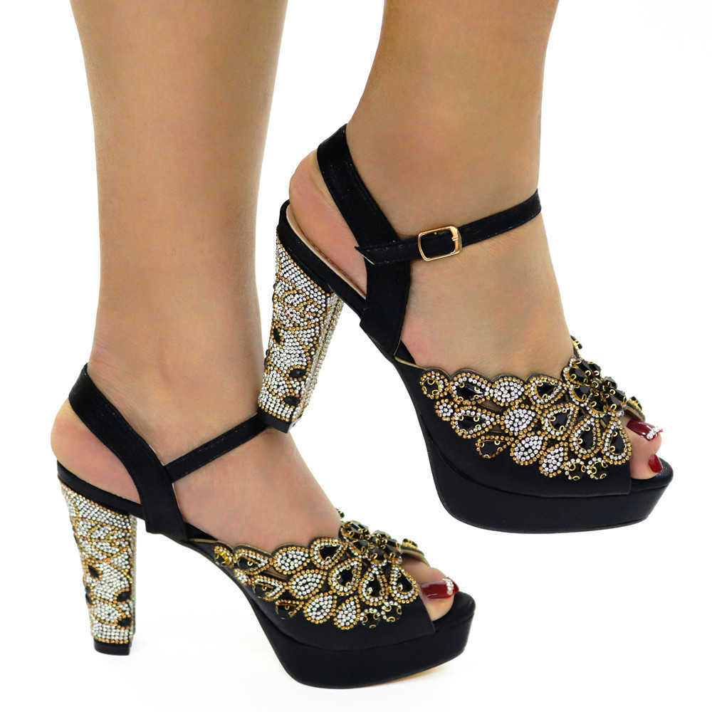 Sandalias nuevas para mujer, zapatos de tacón alto sexis para mujer, fiesta Stiletto 2023, llegadas especiales, boda, Color verde, Nigeriain 230302