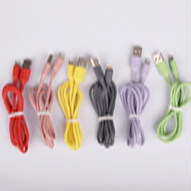 SAMSUNG S10 S20 S20 HUAWEI REDMI MOBLIE PHONE CHALGER TYPEC CABLE USB C用ソフトリキッドシリコンケーブル3AマイクロUSBタイプC
