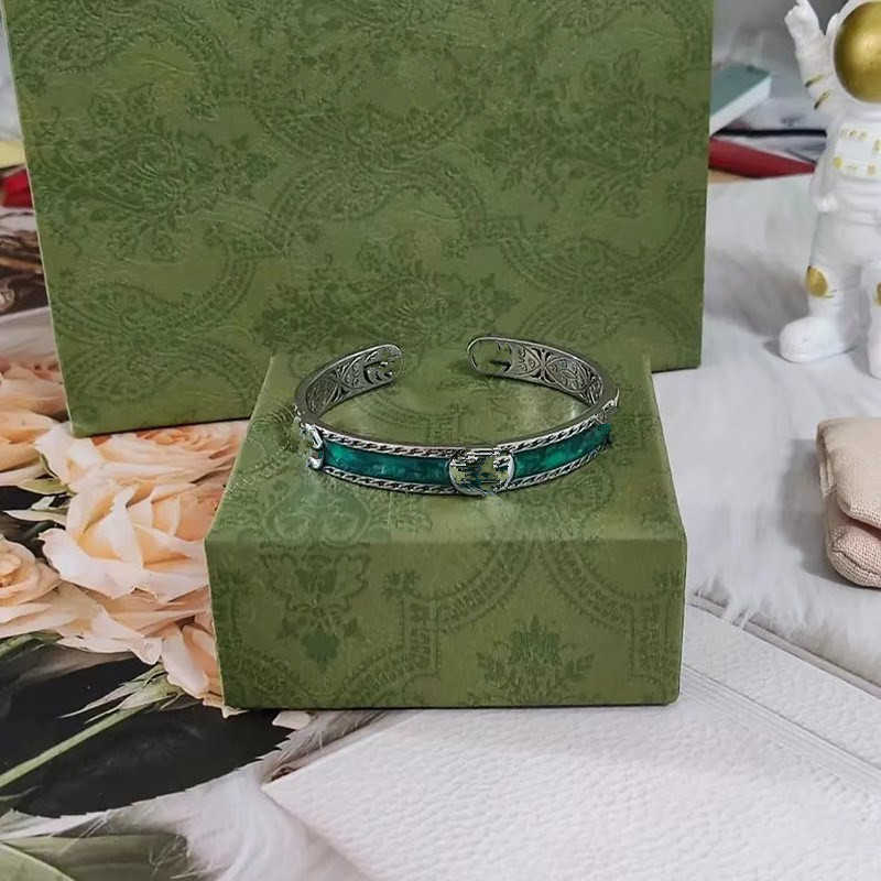 80% OFF 2023 New Luxury High Quality Fashion Jewelry for double interlocking enamel green love fearless tiger head fairy bracelet for male and female lovers