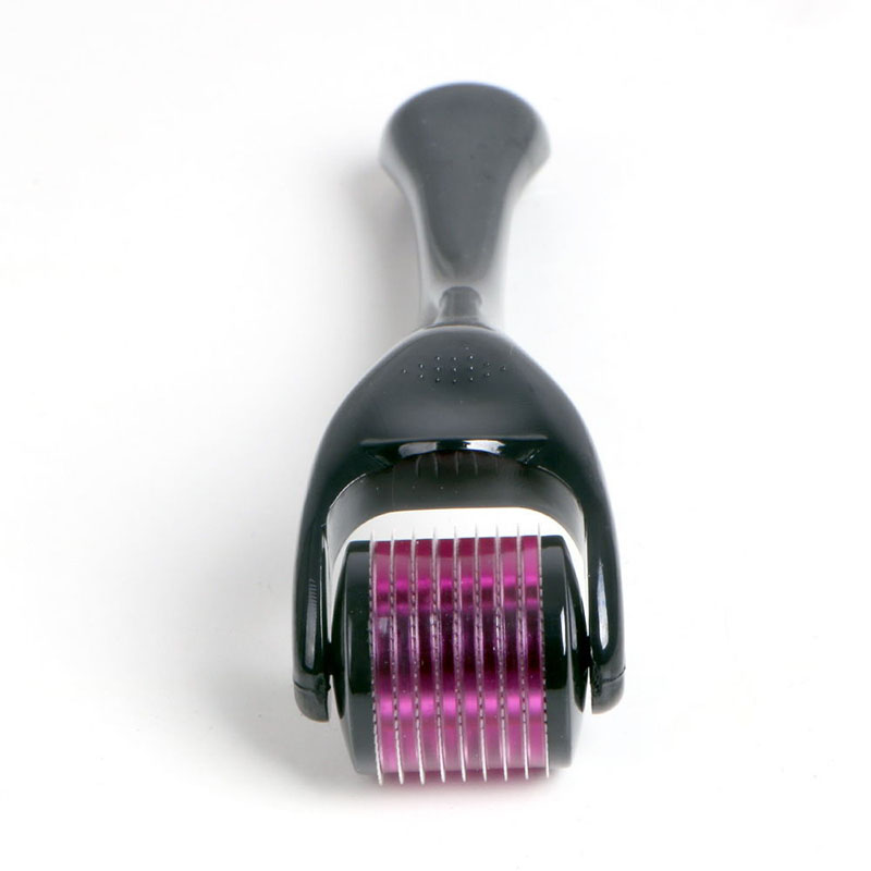 540 DERMAローラーマイクロニードルローラーフェイスマイクロニードリング0.2-3.0mm針長髪とスキンケア用メソーラー