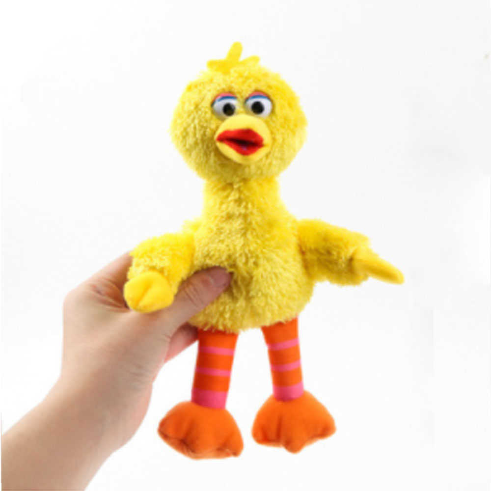 Mjuka plyschdjur 23 cm Sesame Street Elmo Cookie Duck Ernie Bert Tecknad djur Plysch mjuka mjuka leksaker Dockor Jul Födelsedagspresent för barnJ230308