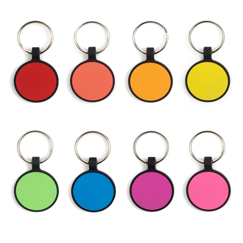 Bone shaped silicone Dog Tag silicone tags with different shape optional for cat tag or other pet Property tag