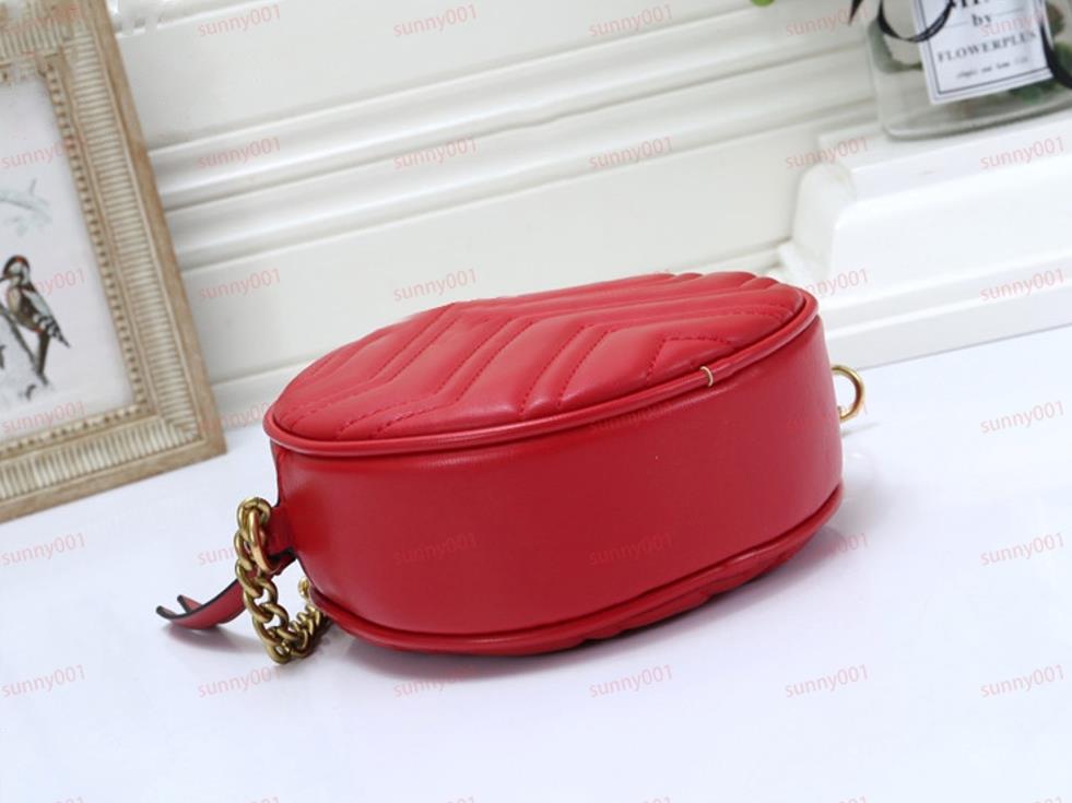 Luxury Cross Body Bag Wholesale Fashion Mini Round Cake Bag Lingge Plånböcker Kedjor Axelväskor Designer Diagonal Crossing Package