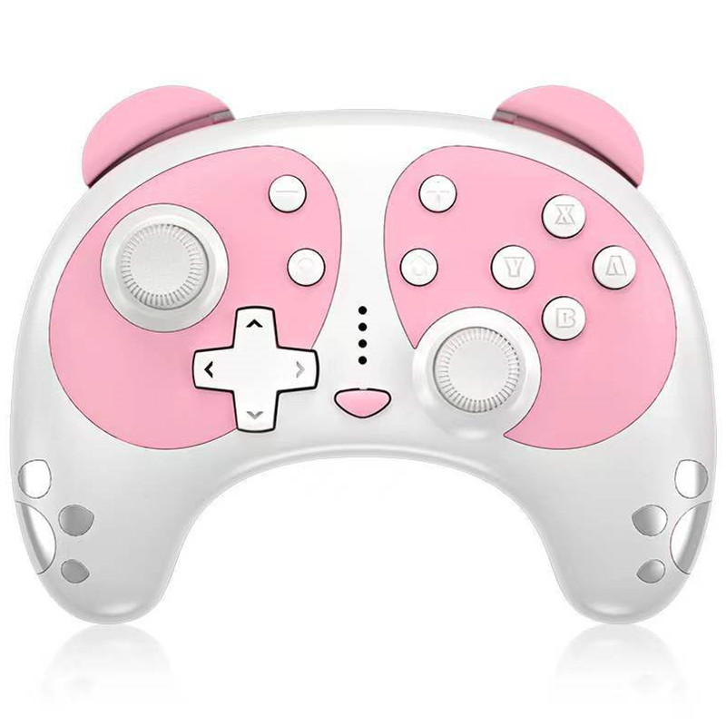 Wireless Bluetooth Gamepad Controller Cute Panda Game Controllers For Switch Console/Switch Pro Gamepads Controllers Joystick Support NFC Function Dropshipping