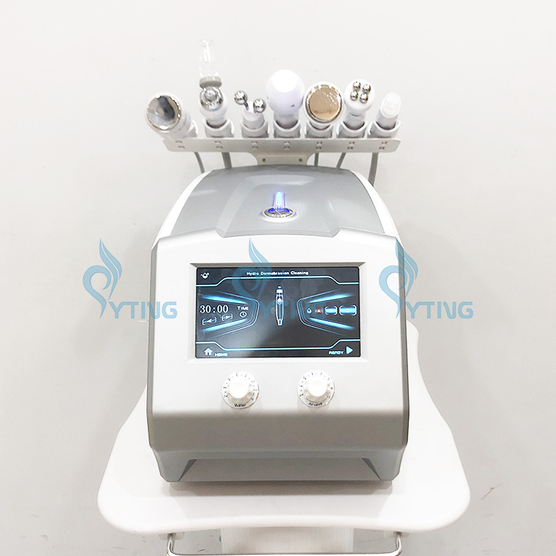 7'si 1 Arada Hydra Su Kabuğu Mikrodermabrazyon Makinesi Cilt Gençleştirme Yüz Bakımı Hidro Dermabrazyon Yüz Temiz Oksijen Jeti