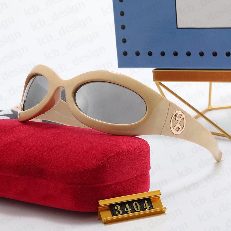 Owalny obiektyw okulary przeciwsłoneczne projektant okularów przeciwsłonecznych Kobiety mężczyzn Sunro Sun Goggle Adumbral 4 Kolor Option