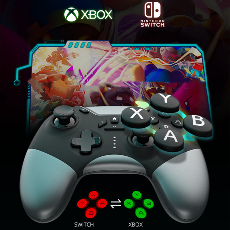 Gamepad Gamepad Bluetooth Gamepad Controller для Switch Console/Switch Lite/IOS Android Samrt Phone/TV/PC/Car Machine Games с розничной коробкой DHL бесплатно