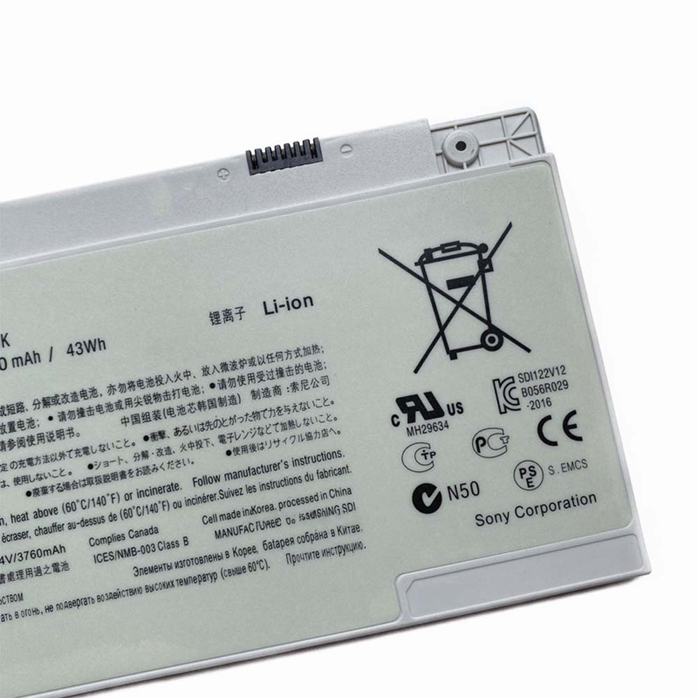 Tablet PC Batteries VGP-BPS33 Laptop Battery For SONY VAIO SVT-14 SVT-15 T14 T15 BPS33 SVT1511M1E SVT14126CXS