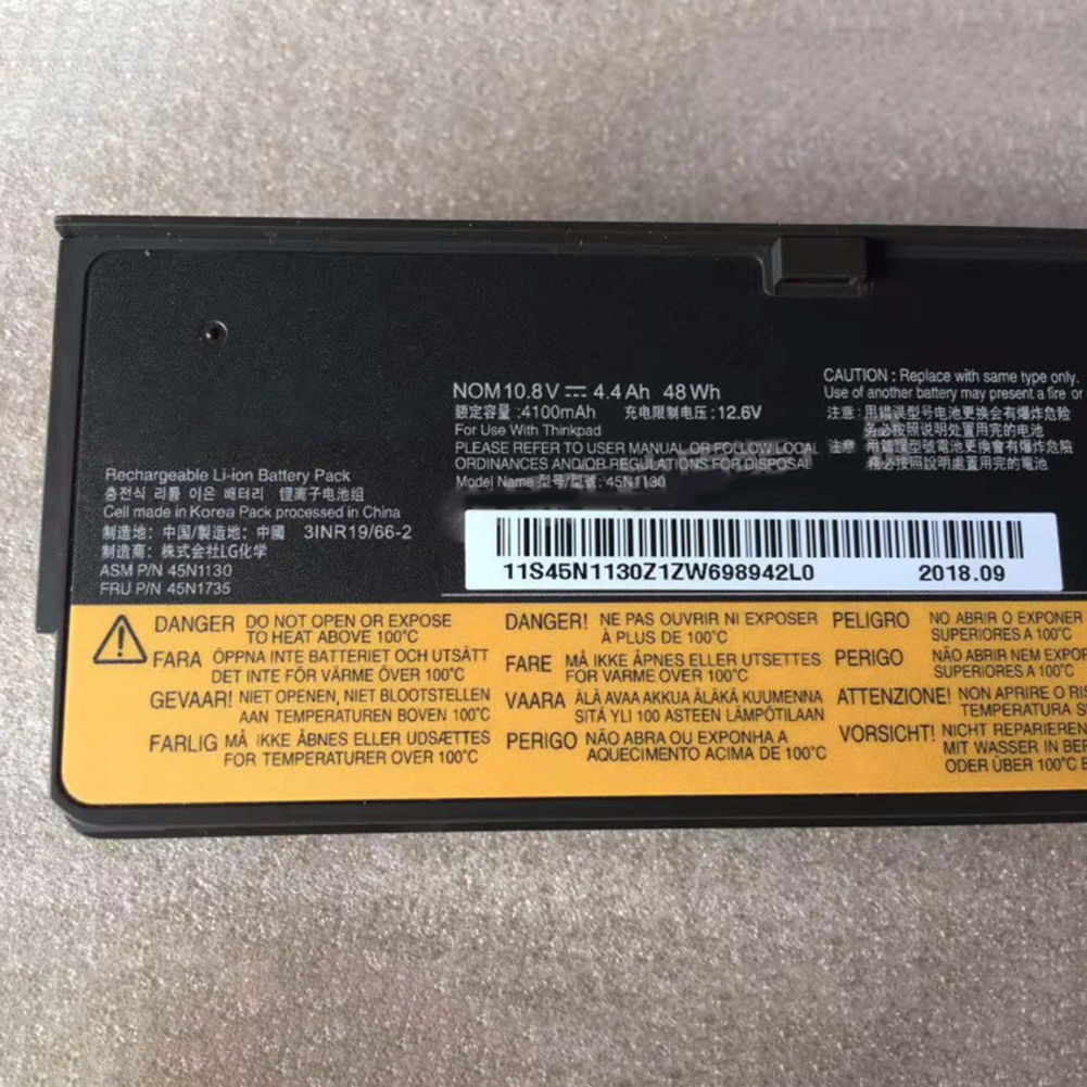 Tablet PC Batterier Batteri för Lenovo ThinkPad X240 T440 T440S W550S L450 L460 L470 P50S T460 45N1127 45N1128 45N1130