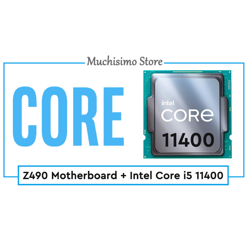 인텔 코어 i5 11400 콤보 1200 MSI Z490 게임 i5 11400 마더 보드 CPU 콤보 LGA1200 DDR4 데스크톱 인텔 Z490 메인 보드 키트