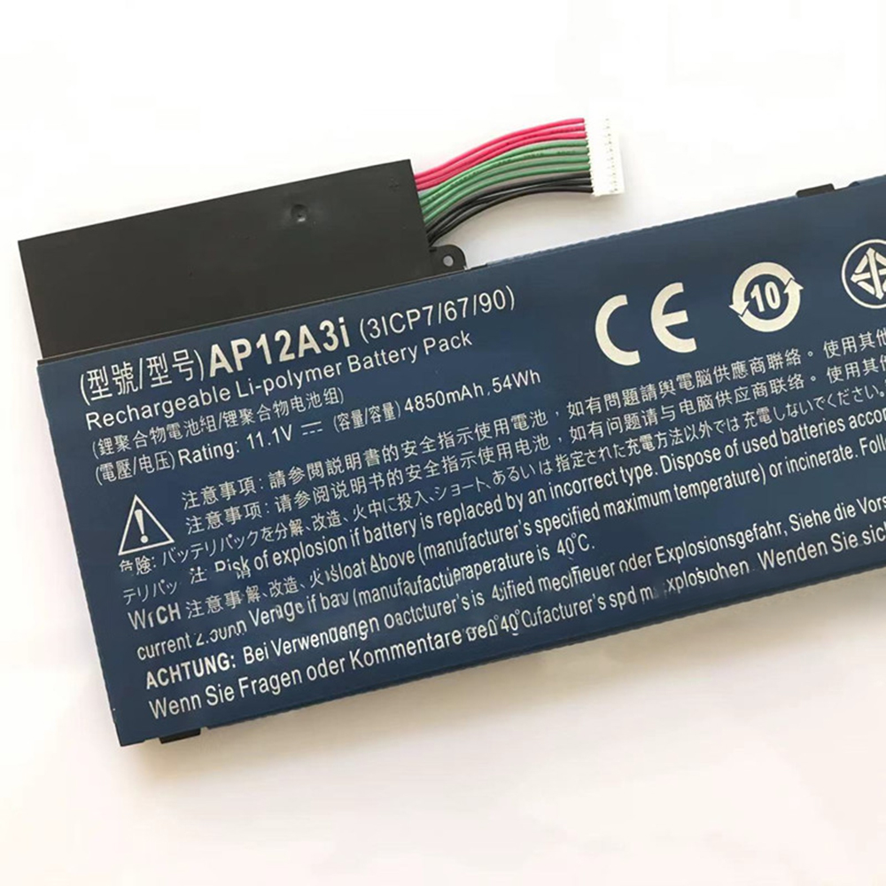 Таблетовые аккумуляторы AP12A3I 54WH Battery для Acer Aspire M3-581TG AP12A4I MA50 M5-581G M3-581TG 481G MA50 W700 L60213-2C1