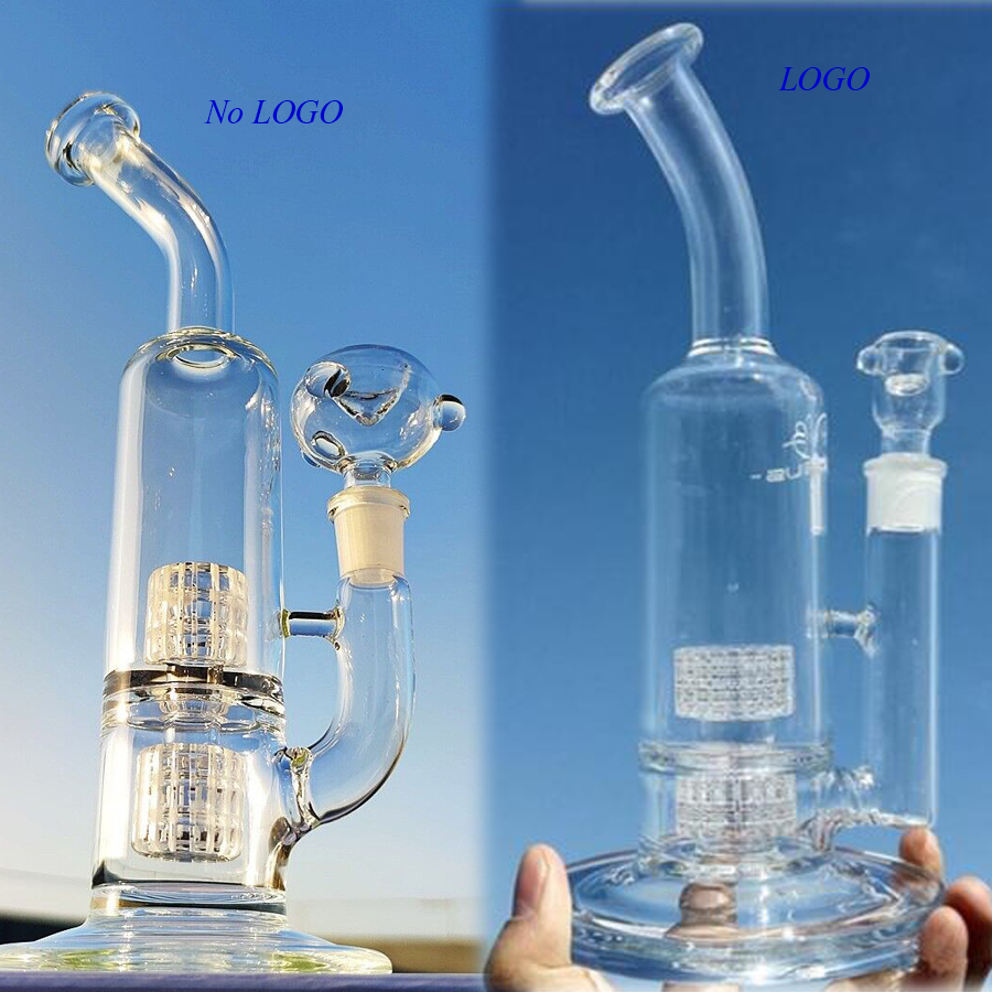 New Glass water Bongs Hookahs Matrix Perc smoking pipes bubbler heady glass dab rigs mobius unique bong