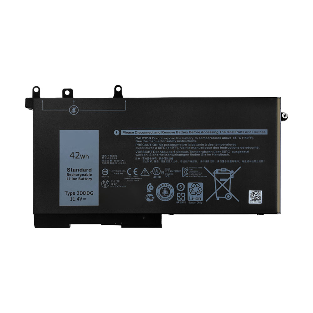 Batterie pour tablette et ordinateur portable, pour Dell Latitude E5280 E5480 E5580 E5290 E5490 E5590 083XPC 4YFVG 3DDDG 42Wh