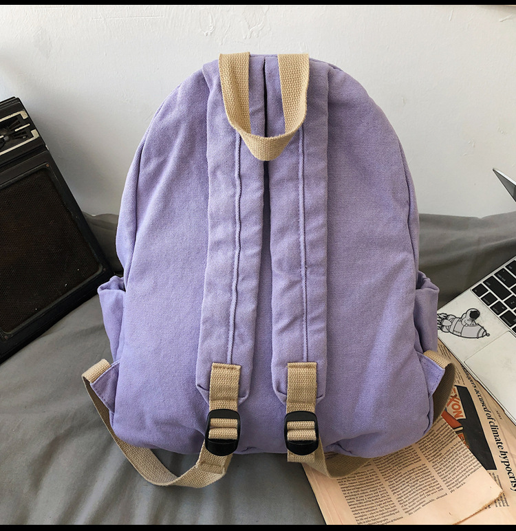 LU Bolsas de tela para exteriores Mochila para estudiantes Mochila para adolescentes Mochila para mujeres Mezcla de es LL258