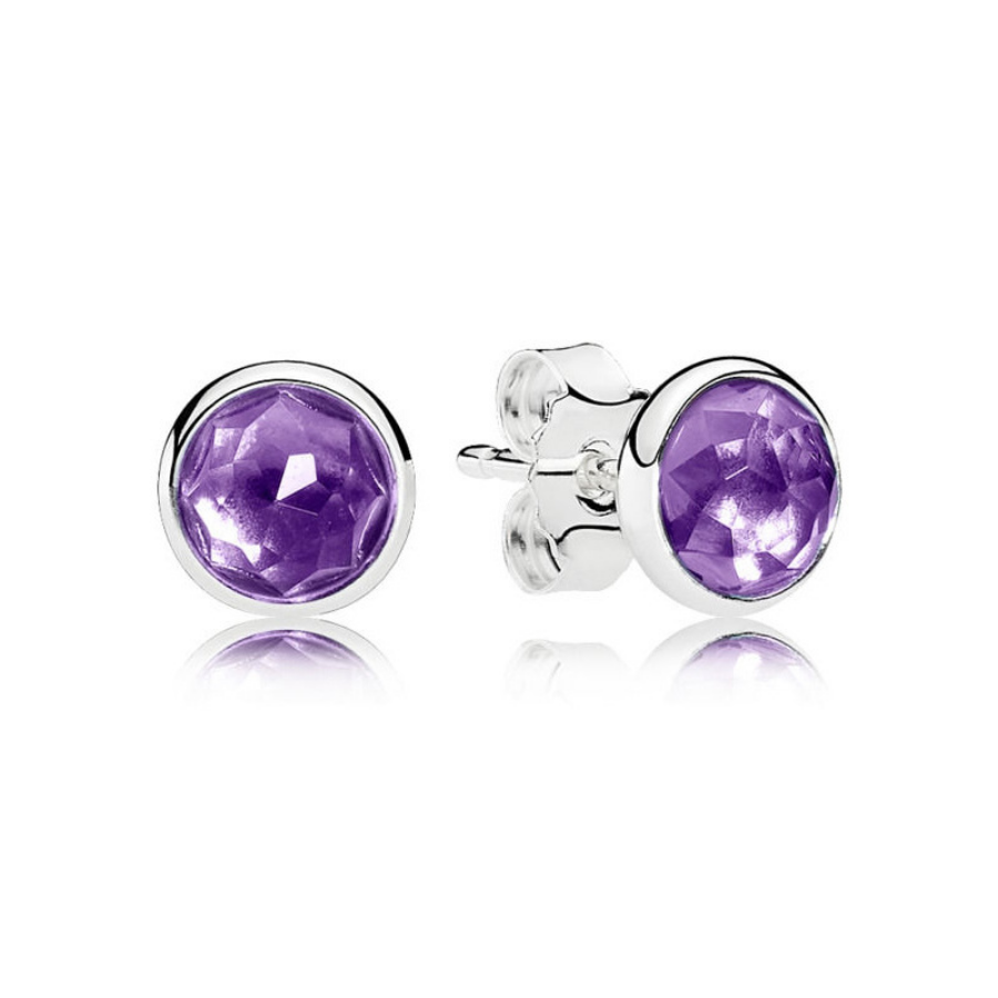 925 libbre d'argento New Fashion Charm Pandora 2023 Dodici serie di pezzi pendenti, stile colorato, orecchini di temperamento versatili